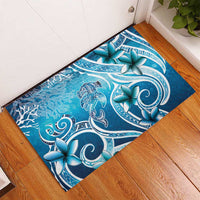 Polynesia World Ocean Day Rubber Doormat Ocean Style LT05 - Polynesian Pride