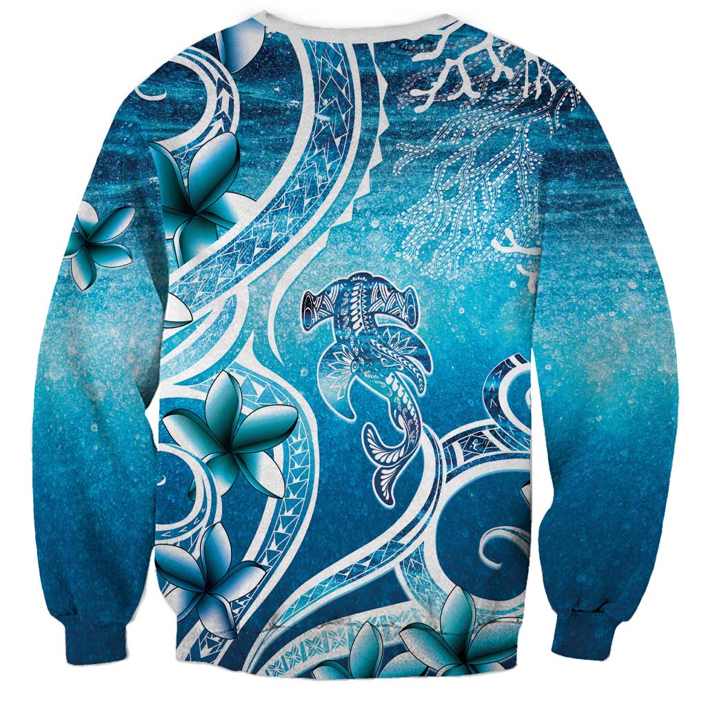 Polynesia World Ocean Day Sweatshirt Ocean Style LT05 - Polynesian Pride