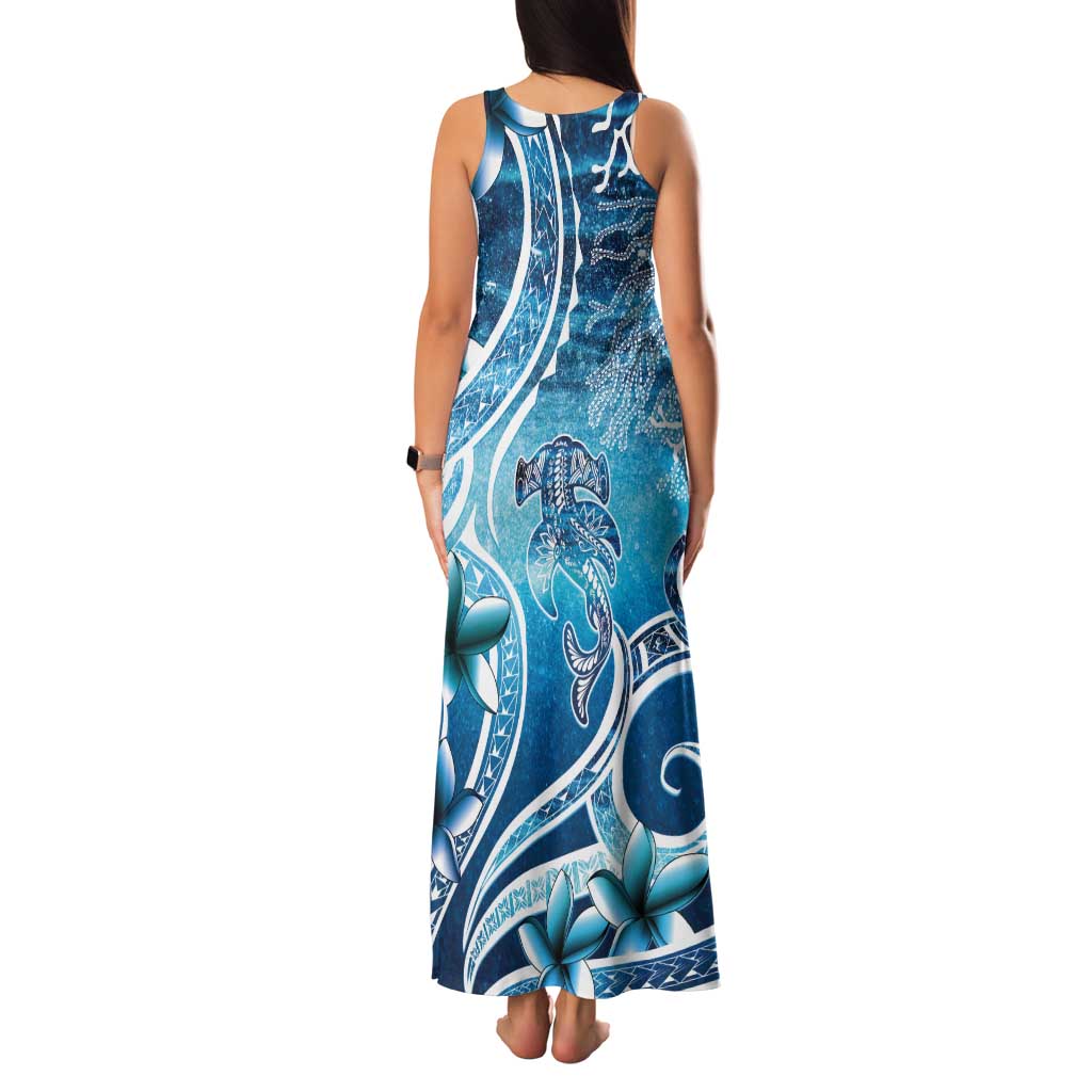 Polynesia World Ocean Day Tank Maxi Dress Ocean Style LT05 - Polynesian Pride