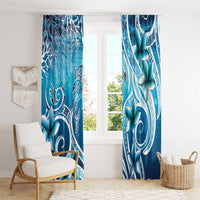 Polynesia World Ocean Day Window Curtain Ocean Style LT05 - Polynesian Pride