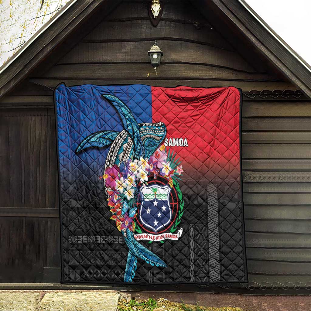 Samoa Quilt Humpback Whale Siapo Pattern LT05 - Polynesian Pride