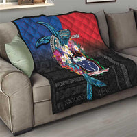 Samoa Quilt Humpback Whale Siapo Pattern LT05 - Polynesian Pride