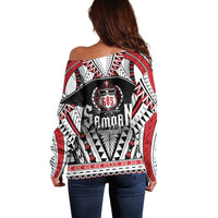 Samoa Independence Day Off Shoulder Sweater Proud To Be Samoan LT05 - Polynesian Pride