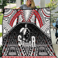 Samoa Independence Day Quilt Proud To Be Samoan LT05 Black - Polynesian Pride