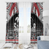 Samoa Independence Day Window Curtain Proud To Be Samoan LT05 - Polynesian Pride