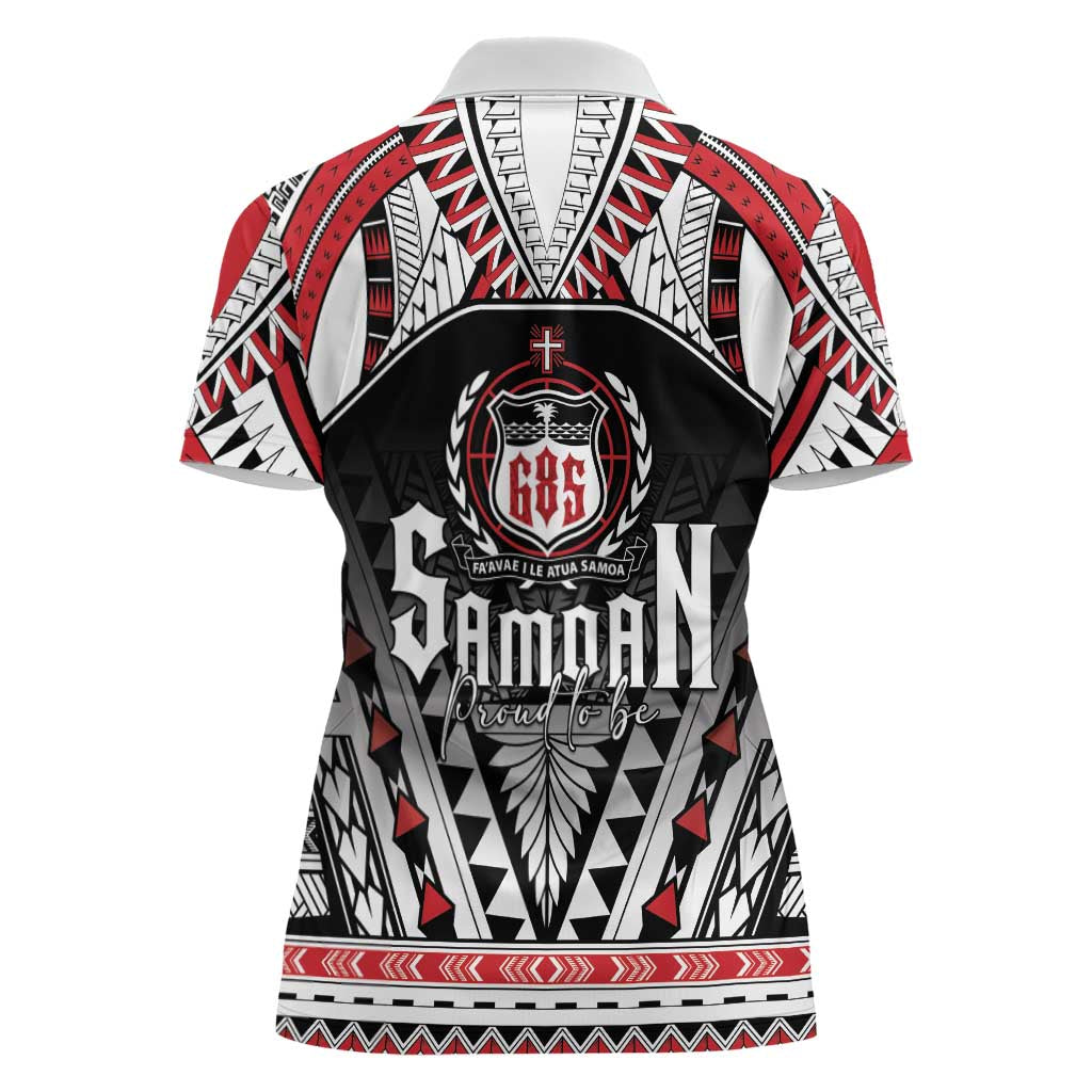 Samoa Independence Day Women Polo Shirt Proud To Be Samoan LT05 - Polynesian Pride