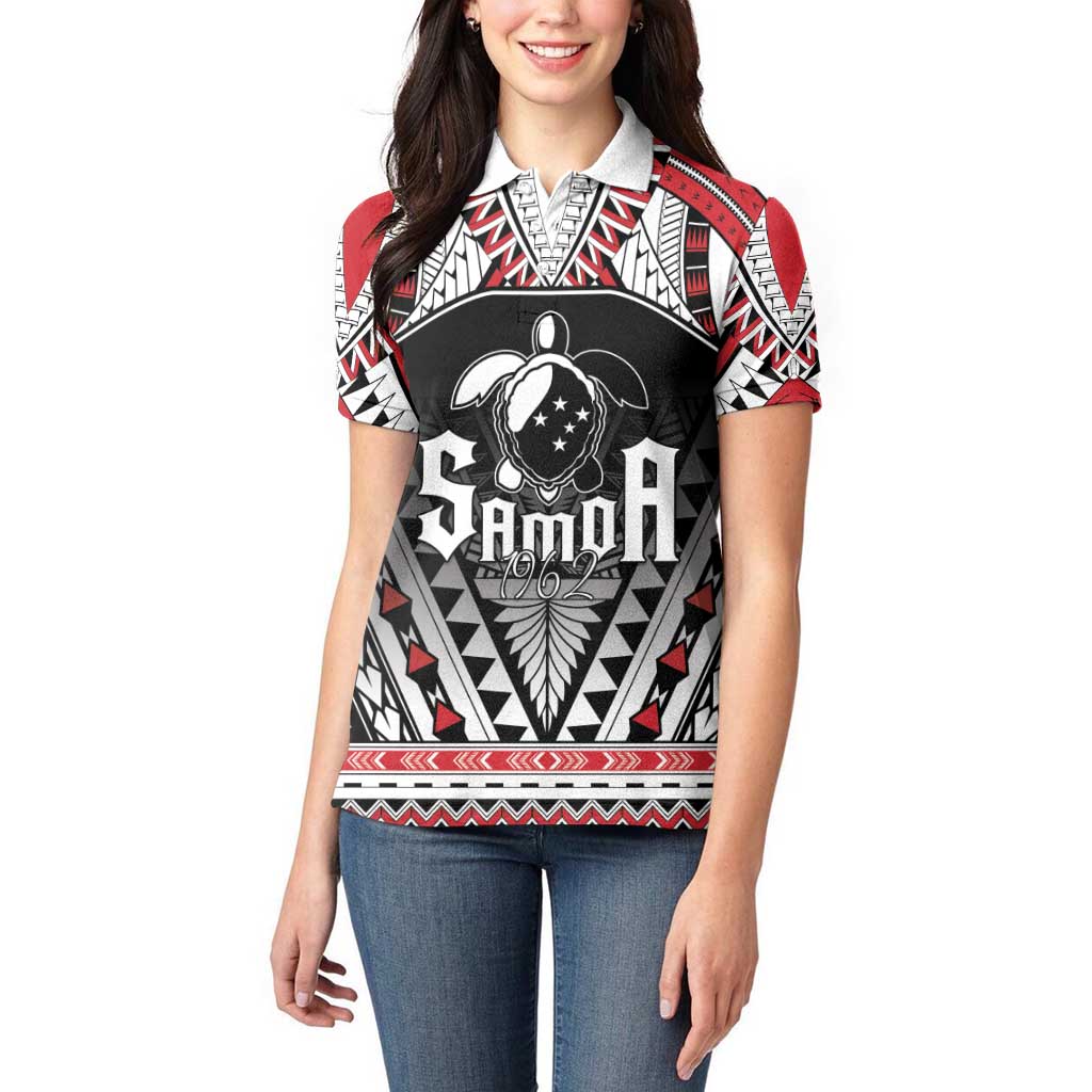 Samoa Independence Day Women Polo Shirt Proud To Be Samoan LT05 - Polynesian Pride