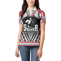 Samoa Independence Day Women Polo Shirt Proud To Be Samoan LT05 - Polynesian Pride