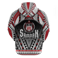 Samoa Independence Day Zip Hoodie Proud To Be Samoan LT05 - Polynesian Pride