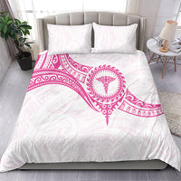 New Zealand Aotearoa Bedding Set Nurse Tribal Pink Version LT05 - Polynesian Pride