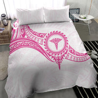 New Zealand Aotearoa Bedding Set Nurse Tribal Pink Version LT05 - Polynesian Pride
