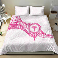 New Zealand Aotearoa Bedding Set Nurse Tribal Pink Version LT05 - Polynesian Pride