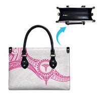 New Zealand Aotearoa Leather Bag Nurse Tribal Pink Version LT05 - Polynesian Pride