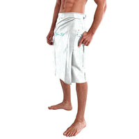 Personalised New Zealand Aotearoa Lavalava Nurse Tribal Teal Version LT05 - Polynesian Pride