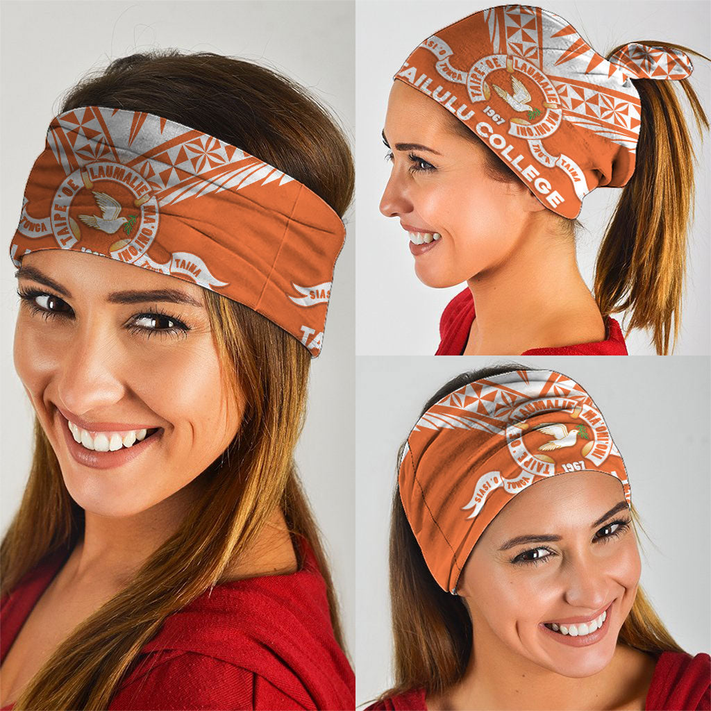Tonga Tailulu College Neck Gaiter Tongan Kupesi Pattern LT05 - Polynesian Pride
