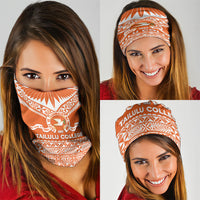 Tonga Tailulu College Neck Gaiter Tongan Kupesi Pattern LT05 - Polynesian Pride