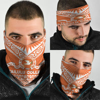 Tonga Tailulu College Neck Gaiter Tongan Kupesi Pattern LT05 - Polynesian Pride