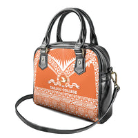 Tonga Tailulu College Shoulder Handbag Tongan Kupesi Pattern LT05 - Polynesian Pride
