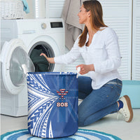 Hawaii 808 Laundry Basket Unique Style LT05 - Polynesian Pride