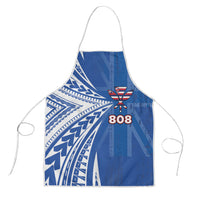 Hawaii 808 Apron Unique Style LT05 Blue - Polynesian Pride