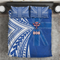 Hawaii 808 Bedding Set Unique Style LT05 Blue - Polynesian Pride