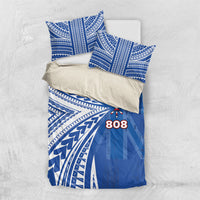 Hawaii 808 Bedding Set Unique Style LT05 US Twin 172cm x 218cm Blue - Polynesian Pride