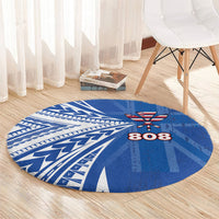 Hawaii 808 Round Carpet Unique Style LT05 - Polynesian Pride