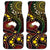 Vanuatu And Australia Aboriginal Car Mats Iguana And Kangaroo Together