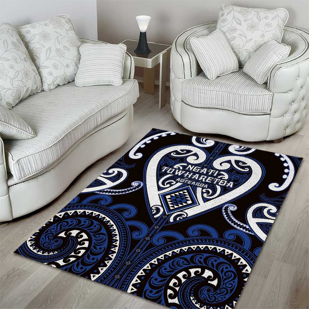 Aotearoa Ngati Tuwharetoa Area Rug Maori Tribal Pattern LT05 - Polynesian Pride