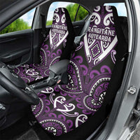 Aotearoa Rangitane Car Seat Cover Maori Tribal Pattern LT05 - Polynesian Pride