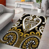 Aotearoa Taranaki Area Rug Maori Tribal Pattern LT05 - Polynesian Pride