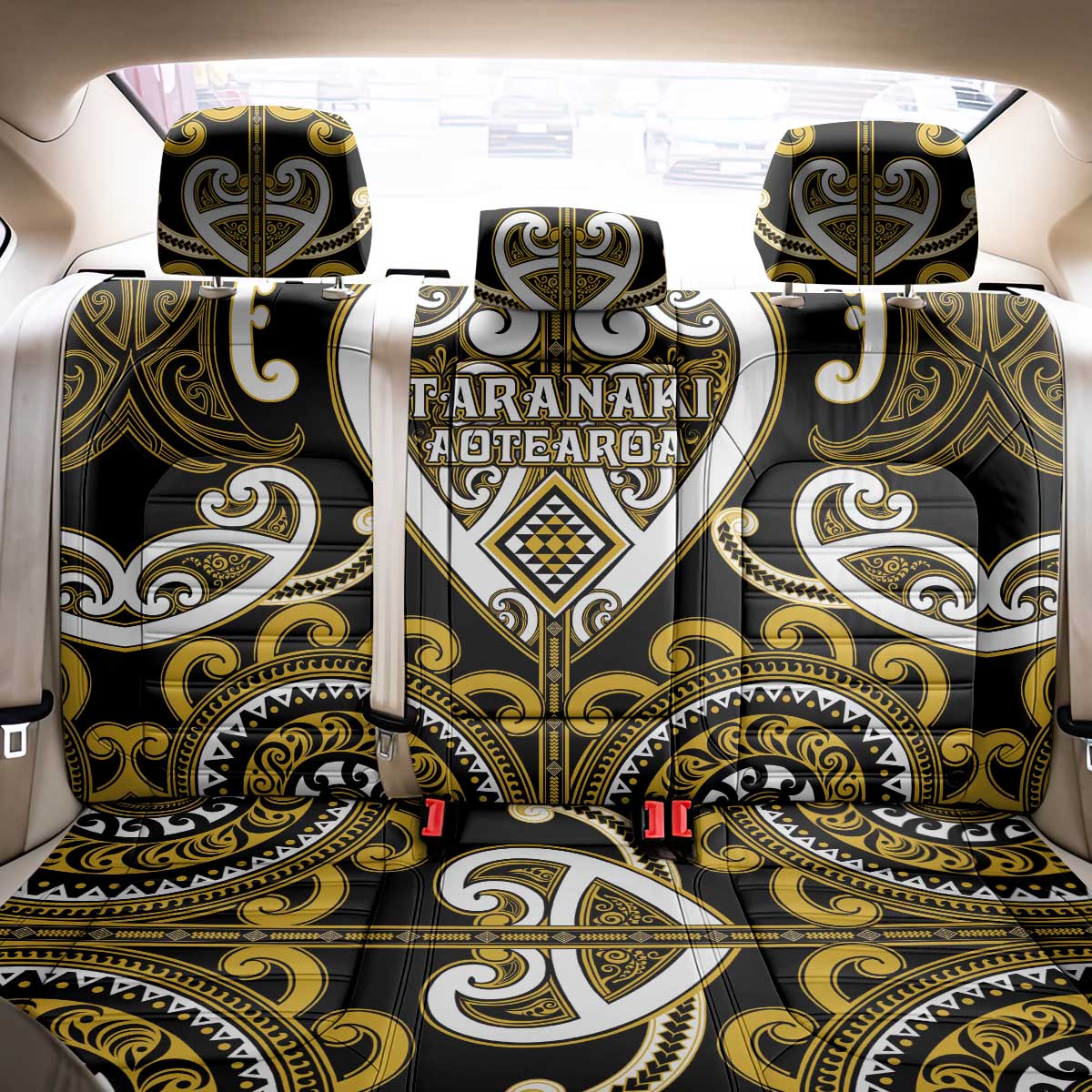 Aotearoa Taranaki Back Car Seat Cover Maori Tribal Pattern LT05 - Polynesian Pride