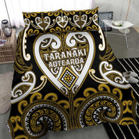 Aotearoa Taranaki Bedding Set Maori Tribal Pattern LT05 - Polynesian Pride