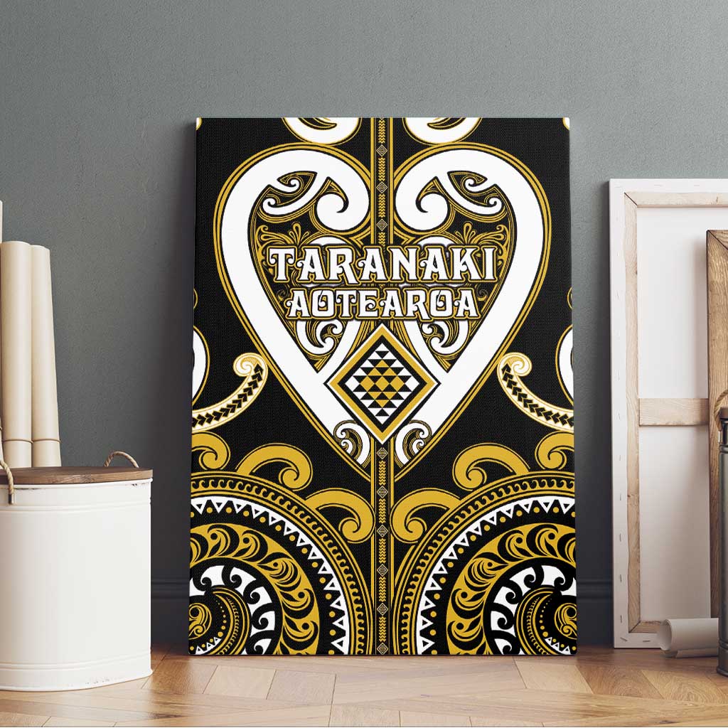 Aotearoa Taranaki Canvas Wall Art Maori Tribal Pattern LT05 - Polynesian Pride