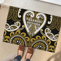 Aotearoa Taranaki Rubber Doormat Maori Tribal Pattern LT05 - Polynesian Pride