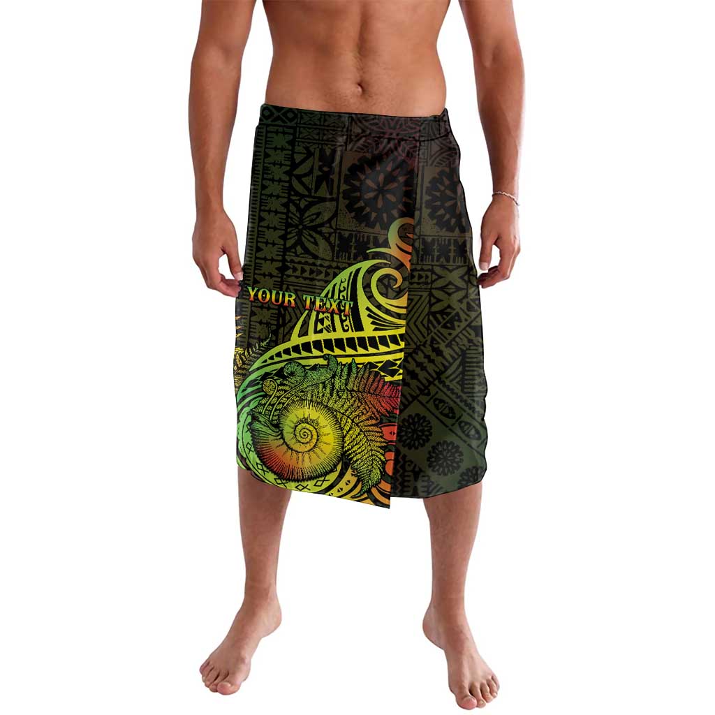 Personalised Fiji Lovoni Day Lavalava 154th Years LT05 Reggae - Polynesian Pride