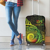 Fiji Lovoni Day Luggage Cover 154th Years LT05 - Polynesian Pride