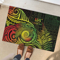 Fiji Lovoni Day Rubber Doormat 154th Years LT05 - Polynesian Pride