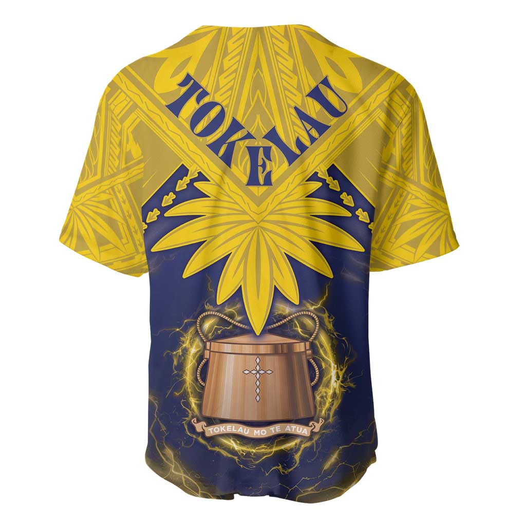 Tokelau Tokehega Day Baseball Jersey National Badge Special Style LT05 - Polynesian Pride