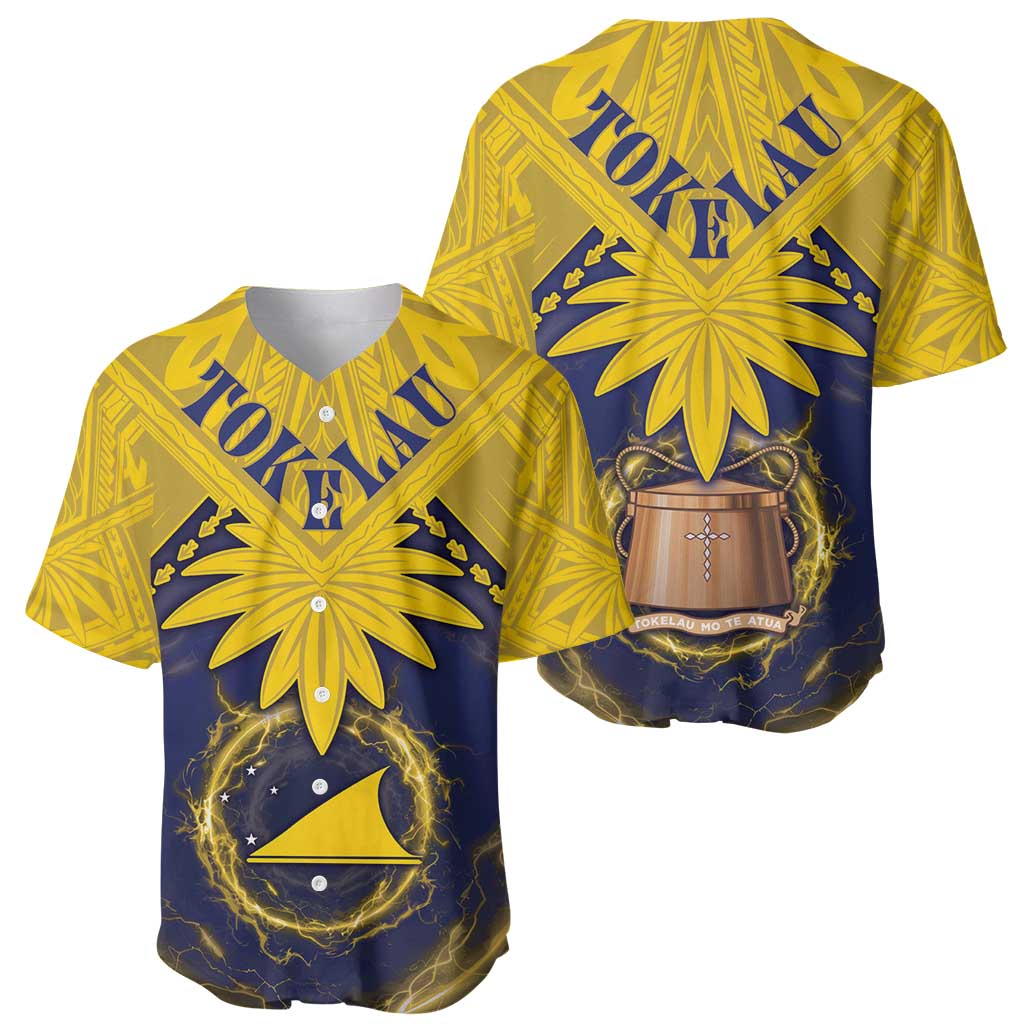 Tokelau Tokehega Day Baseball Jersey National Badge Special Style LT05 - Polynesian Pride