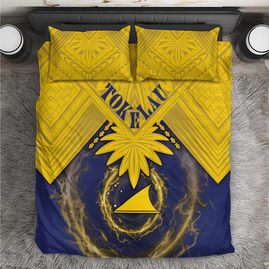 Tokelau Tokehega Day Bedding Set National Badge Special Style LT05 Yellow - Polynesian Pride