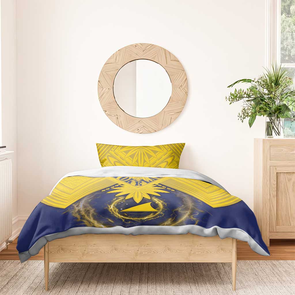 Tokelau Tokehega Day Bedding Set National Badge Special Style LT05 - Polynesian Pride