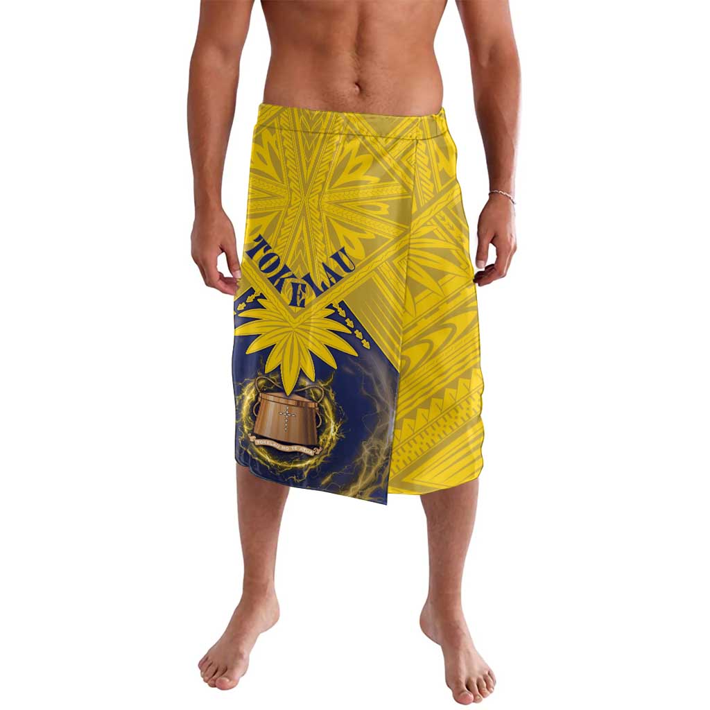 Tokelau Tokehega Day Lavalava National Badge Special Style LT05 Yellow - Polynesian Pride