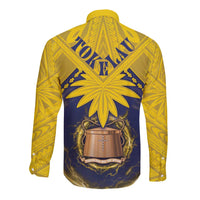 Tokelau Tokehega Day Long Sleeve Button Shirt National Badge Special Style LT05 - Polynesian Pride