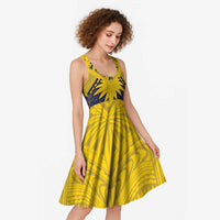Tokelau Tokehega Day Midi Dress National Badge Special Style LT05 - Polynesian Pride