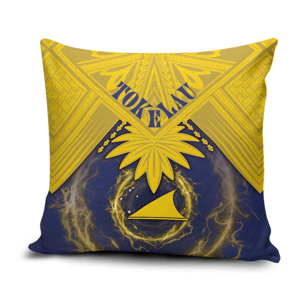 Tokelau Tokehega Day Pillow Cover National Badge Special Style LT05 Yellow - Polynesian Pride