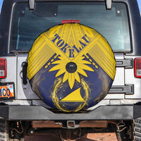 Tokelau Tokehega Day Spare Tire Cover National Badge Special Style LT05 Yellow - Polynesian Pride