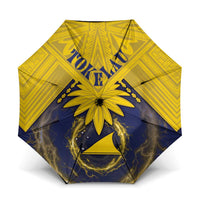 Tokelau Tokehega Day Umbrella National Badge Special Style LT05 One Size Folded 11.42 inch Opened Diameter 37.4 inch Yellow - Polynesian Pride