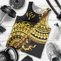Kosrae Liberation Day Men Tank Top Polynesian Floral Tattoo LT05 - Polynesian Pride