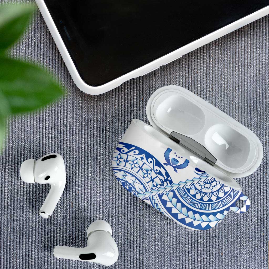 Pohnpei Liberation Day AirPods Case Polynesian Floral Tattoo LT05 - Polynesian Pride